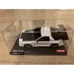 MINI-Z絕版逸品RX-7(FC3S)黑白配色原廠車殼。