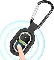 Ultrasonic Gnat Repeller Outdoor,Small Fly Prevention Keychain | Child Safe Ultrasonic Gnat Repeller with Buckle for Balcony, Kitchen, Porch, Workplace