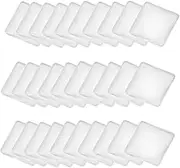 KAILIKETIY 30pcs Crystal Glass Transparent Gemstone Patch for DIY Jewelry Making Flatback Craft Supplies Versatile for Decorations Jewelry Picture Frames and More