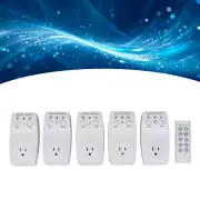 Wireless Remote Control Electrical Outlet Switch Plug On Off Light Power Kit 120