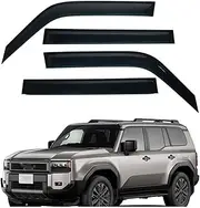 Side Window Deflector, Compatible with Toyota Land Cruiser 250 Prado Lc250 2024 2025
