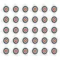 30pcs Archery Target Paper Face For Bow Shooting Hunting Training 40x40cm TA