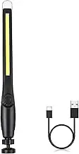 LED Rechargeable Work Light,Portable Inspection Lamp with Magnetic Base and Power Capacity Indicator,Magnetic Work Torch for Car Repair,Mechanic,Emergency,Garage
