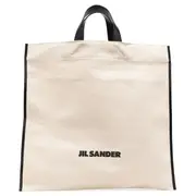 [Jil Sander] Border Book Tote Square Natura