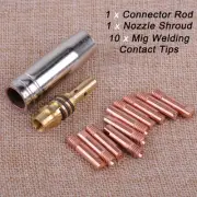 Enhance Welding Performance with 12pcsSet MB 15AK MIGMAG Welding Contact Tips