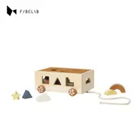在飛比找蝦皮商城優惠-丹麥Fabelab 形狀積木拉車(木質) 感統玩具 木頭玩具
