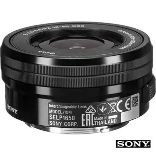 【SONY 索尼】SELP1650 E PZ 16–50 mm F3.5 – 5.6 電動變焦伸縮式鏡頭 (公司貨)