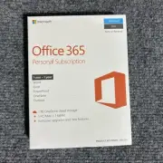 ✅ Microsoft Office 365 Personal - 1 Year Subscription - Brand New & Sealed