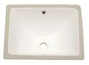 LORDEAR Undermount Single Bowl Vessel Sink 20.3" x 15" Rectangular Bathroom