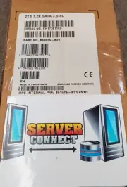 861676-B21 -- HP 2TB 6G SATA 7.2K LFF 3.5" SC HDD-- 862126-001