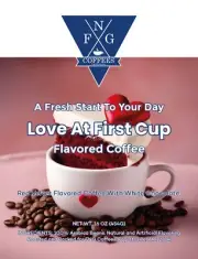 FNG Coffees-Love At First Cup- DECAF- Ground or Whole Bean- 16 oz