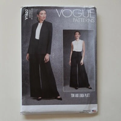 Vogue Sewing Pattern 1620 V1620 Women's Jacket Top Pants Pattern Size 6-14 NEW