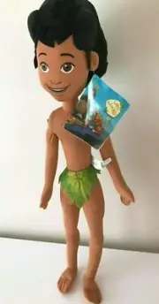Extra Large 26'' Jungle Book Plush Mowgli Boy. Licensed Toy. New.