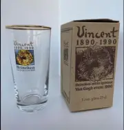 Heineken - 1990 Vincent Van Gogh 100th Anniversary Beer Glass