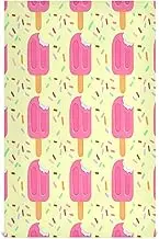 RPLIFE Colorful Sprinkles Light Yellow Kitchen Towels, 28x18 Inch Bulk Spring Towels