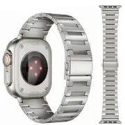 Titanium Band Metal Strap for Apple Watch Ultra2 49mm 9 8 7 6 5 4 3 2 42/44/45mm
