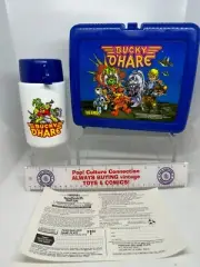 Vintage 1991 Thermos Bucky O'Hare Lunchbox Brand New Inv-0513