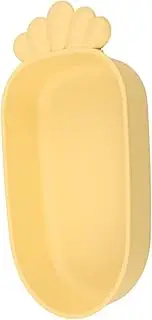GANAZONO Parrot Bath Tub Cockatiels Basin Indoor Bird Bath for Pet Birds Birdbaths Bird Bath Bowl Only Parrots Hanging Bird Bath Pet Tub Fountain Automatic Parrot Shower Yellow Plastic