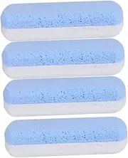 OATIPHO 4pcs Dual Color Foot Exfoliators Ergonomic Coarse Callus Removers for Care for High Heel Wearers and Long Walks Tools