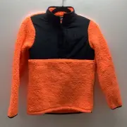 Under Armour Sherpa Fleece Vest Orange Boys Sz Youth-M NWT $50