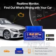 1PackBluetooth OBD2 ELM327 Car Scanner IOS & Android Diagnostic Auto Scan Tool O