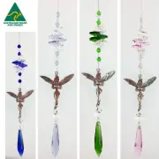 AU CRYSTAL SUNCATCHER TINKERBELL fairy car mirror suncatchers sun catcher gift