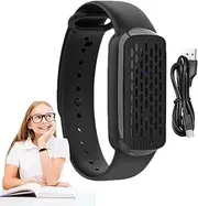 Ultrasonic Bracelet,Outdoor Electronic Ultrasonic Wristband - Portable Ultrasonic Repelling Wrist Band, Safe Animal Controller for Adults Kids