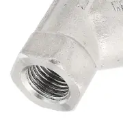 Y Strainer Double Layer Mesh Y Type Water Strainer For Water Oil Gas 1/4in New
