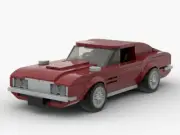 Speed Champions (1969 Aston Martin DBS) Design MOC Instructions Only