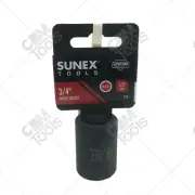 Sunex 224 1/2" Drive Standard 3/4" Impact Socket