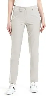 Lesmart Womens Pants Golf Stretch Lightweight Breathable Quick Dry Work Ladies Golf Pants with Pockets
