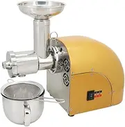 250W Commercial Slow Masticating Juicer, Heavy Duty Cold Press Juice Extractor, Stainless Steel Centrifugal Juice Machine, Reverse Function, Pomace Separation Juicer Maker