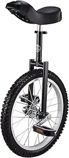 qwmvhfg， 18 Inch Unicycles for Adults, Non-Slip Wheels Unicycle, Mountain Tires Riding Self-Balance Exercise Balance Bike Riding Outdoor Sports Fitness Exercise