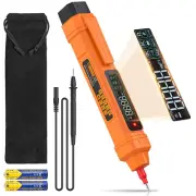 2 in 1 Pen Type Digital Multimeter Non-Contact Voltage Tester 6000 Counts Intell