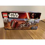 LEGO 樂高 LEGO 75099 REY'S SPEEDERSTAR WARS原力覺醒 UNKAR