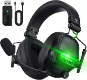 WG2 Wireless Gaming Headset with Microphone for PS5, PS4, PC, Switch, Mac, 7.1 C