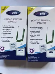 (2) ProVent Skin Tag Removal Band Kit EXP:05/04/2026