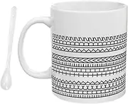 Generic Fucks This Shit Mug, 10oz Hidden Message Mug, Uniques Humor Adult Drink Cup, Ergonomic Handle Drinking Solution, for Water Milk Tea Apartment Camping Home