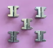 NOS Lot Of 5 VINTAGE BICYCLE Brake Housings CABLE TIDY Steel Metal Clip SCHWINN