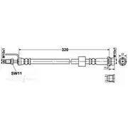 Protex Brake Hose - H3625