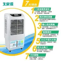 在飛比找Yahoo!奇摩拍賣優惠-大家源 急凍負離子遙控空調扇 TCY-8907 最新機種 水