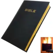 HOT FIRE BOOK BIBLE Stage Prop Gospel Magic Trick Flames Flaming Clown Comedy