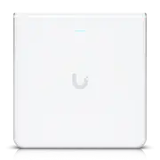 Ubiquiti UniFi Wi-Fi 6 Enterprise Sleek, wall-mounted WiFi 6E access point with an integrated four-port switch designed for high-density office network