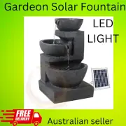Gardeon Water Fountain Features Solar Outdoor LED Indoor outdoor Bird Bath Gift