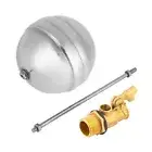 DN15 Brass Trough Float Valve Float Ball Valve Water Float Valve For Water Tank