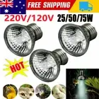 6Pcs Heat Emitter Heating Lamp Bulb Light Heater For Pet Chicken Reptile UVB+UVA