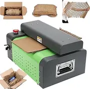 Corrugated Cardboard Shredder, Honeycomb Cardboard Cutting Machine, Paper Shredding Speed ​​3m/min,Width 325 MM, Transforms Cardboard Into Packing Material, for A4 Paper/Carton/Paperboard/Film