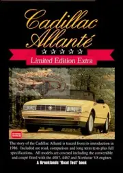 CADILLAC ALLANTE PORTFOLIO BOOK BROOKLANDS