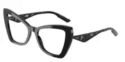 Dolce & Gabbana DG3409 501 Women’s Glasses Black Size 53 - Private Health Rebate - Blue Light Block Available