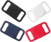 COLLBATH 4pcs Tracer Covers for Pet Locators Lost Cases Compatible with Airtag Lightweight Protective Sleeves Easy Attachment for Collars and Bags